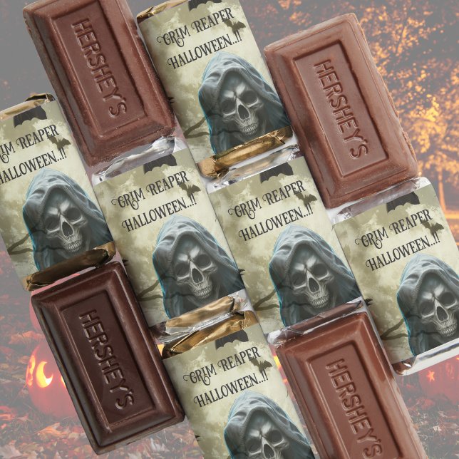 Grim Reaper Halloween Party Hershey's Miniatures (Grim Reaper Halloween Party Hershey's Miniatures)