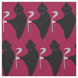 Grim Reaper Halloween patterned Fabric