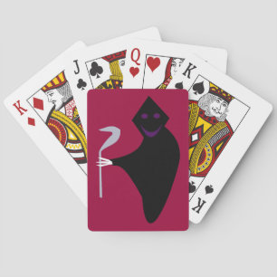 Grim Reaper Halloween Playing Cards