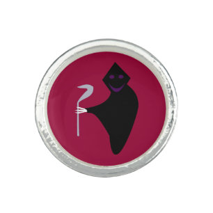 Grim Reaper Halloween Ring