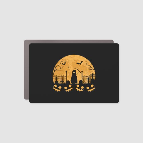 Grim Reaper Halloween Shirt For Men Women  Car Magnet