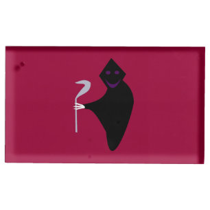 Grim Reaper Halloween Table Card Holder