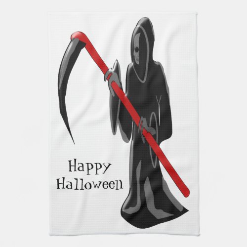 Grim Reaper Halloween Towel