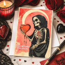 Grim Reaper Heart Gothic Valentine’s Day