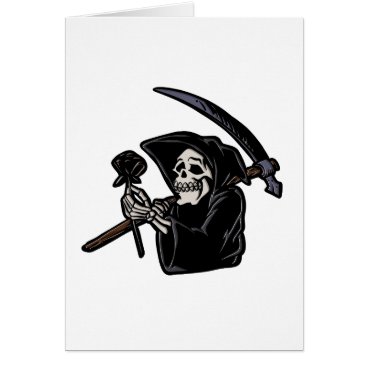 Grim reaper holding flowervv Grim reaper holding flowervv