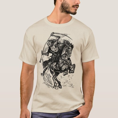Grim Reaper horseman T_Shirt