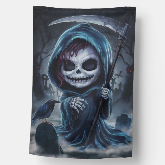 Grim Reaper House Flag (Front)
