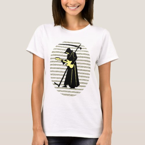 Grim Reaper Incredibly Awesome T_Shirt