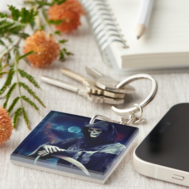 Grim Reaper Keychain (Front Right)