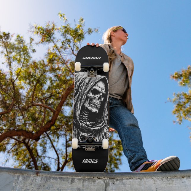 Grim Reaper Personalized Skateboard (Outdoor 1)