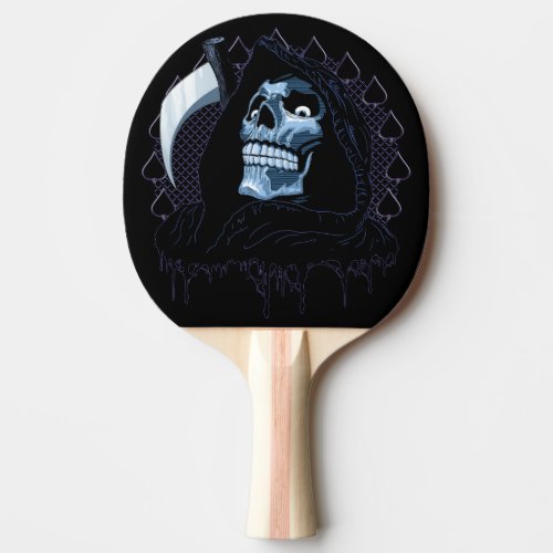 Grim Reaper Ping Pong Paddle