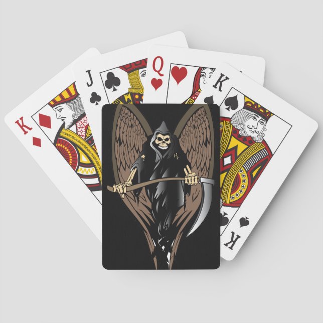 Grim Reaper Poker Cards (Back)