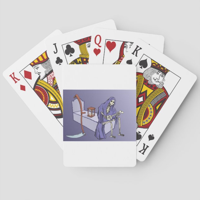 Grim Reaper Poker Cards (Back)