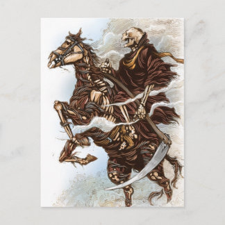 Grim Reaper Postcard
