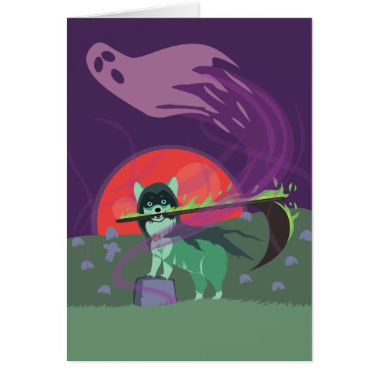 Grim Reaper Puppy Cards (Front)