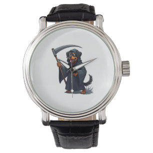 Grim Reaper Rottweiler Dog Watch