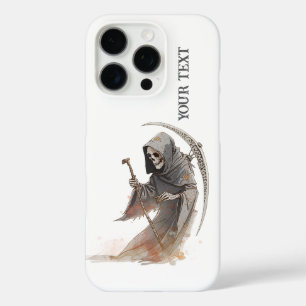 Grim Reaper Scythe iPhone 16 Pro Case. Case