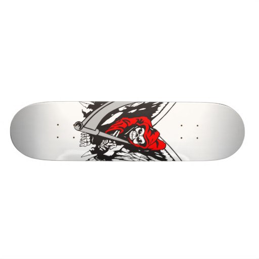 Grim Reaper Skateboard | Zazzle