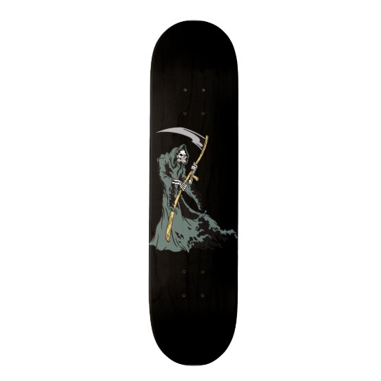 Grim Reaper Skateboard | Zazzle.com