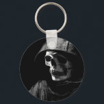Grim Reaper Skull Keychain<br><div class="desc">Scared...  has he come for me? This is the Grim Reaper and his Skull face is scary!</div>