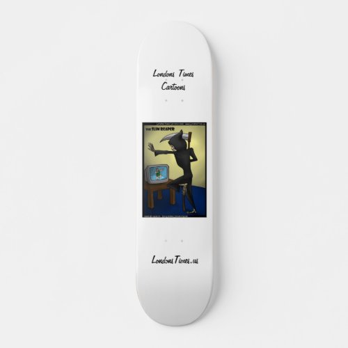Grim Reaper  Skythe Funny Skateboards