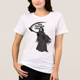 Grim Reaper Soul Snatcher Shirt | Funny Chic Tee