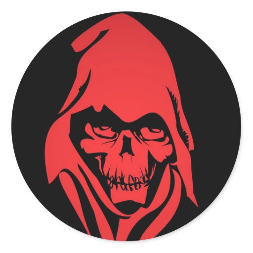 Grim Reaper Sticker | Zazzle