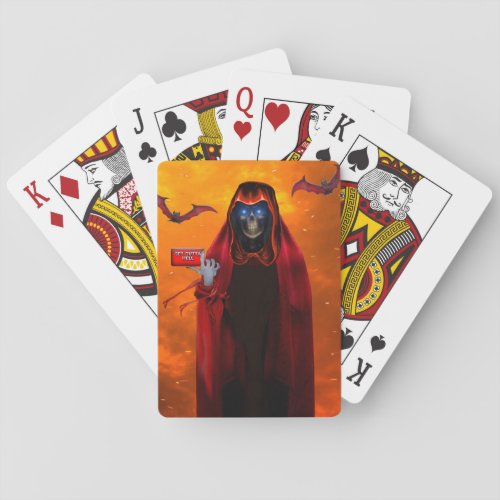 GRIM REAPER SUMMONS YOU PLAYING CARDS