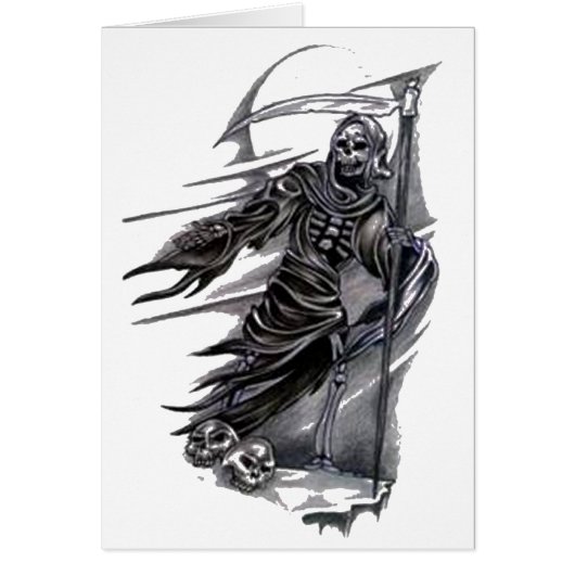 Grim Reaper Taking Souls Cards (Front)