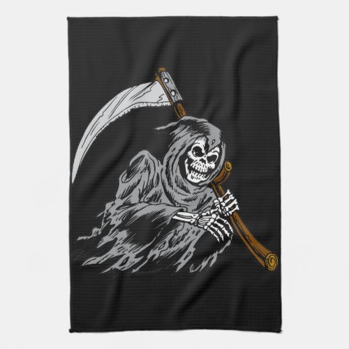 Grim Reaper Towel