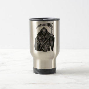 Grim Reaper Travel Mug
