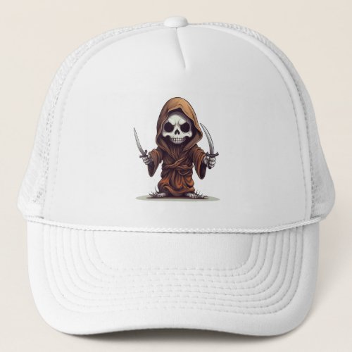 Grim Reaper Trucker Hat