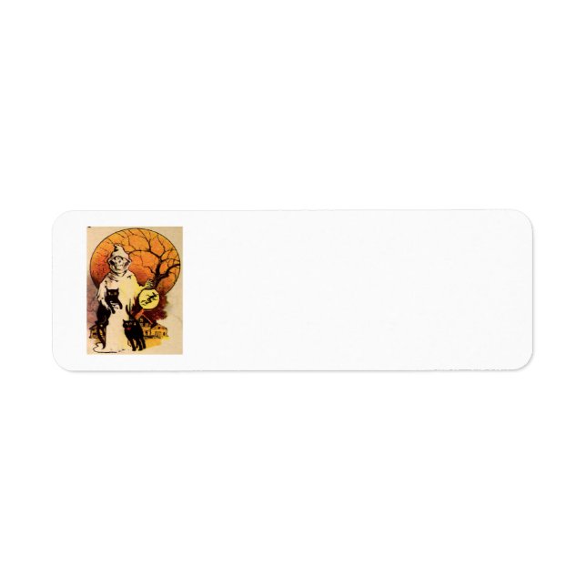 Grim Reaper With His Black Cats Label (Front)