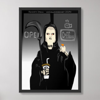 Grim Reaper's Break Framed Art