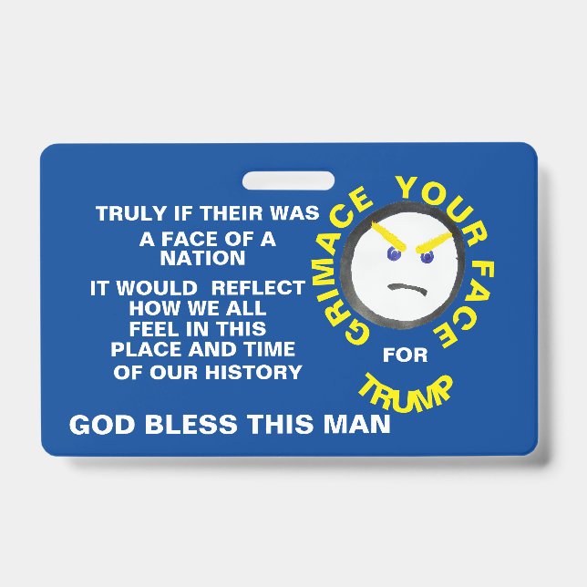 GRIMACE badge (Front)