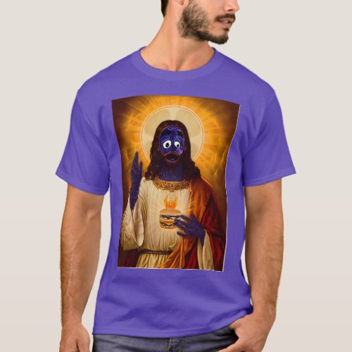 Grimace Jesus T_Shirt