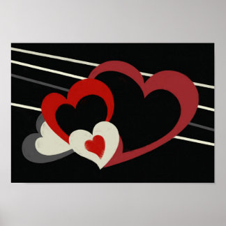 Grimm Hearts Canvas Print