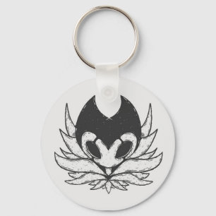 grimm hollow knight keypad keychain