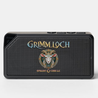 Grimmloch Goat Emblem Fantasy RPG Bluetooth Speaker