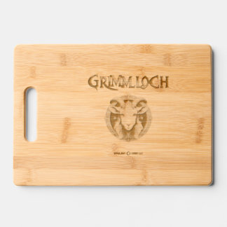 Grimmloch Goat Emblem Fantasy RPG Engraved Cutting Board