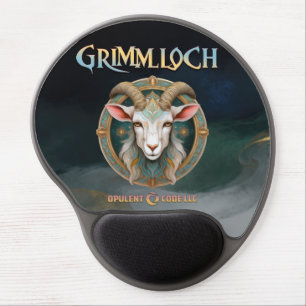 Grimmloch Goat Emblem Fantasy RPG Gel Mouse Pad