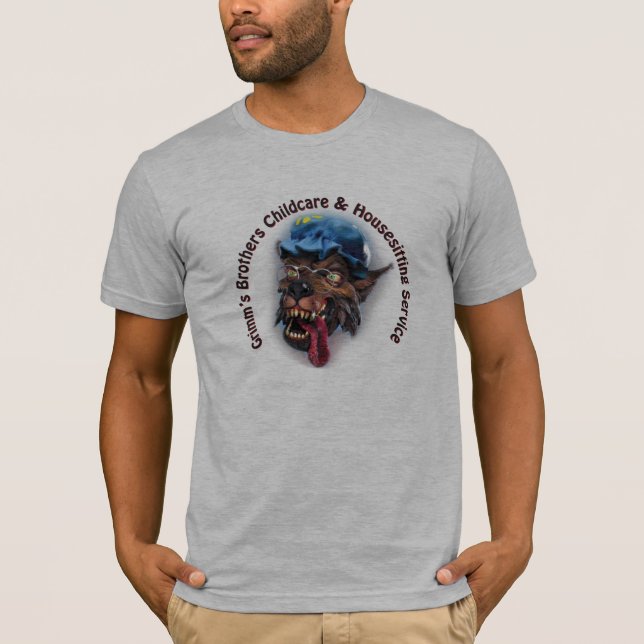 Grimm's Brothers Childcare & Housesitting Service T-Shirt (Front)