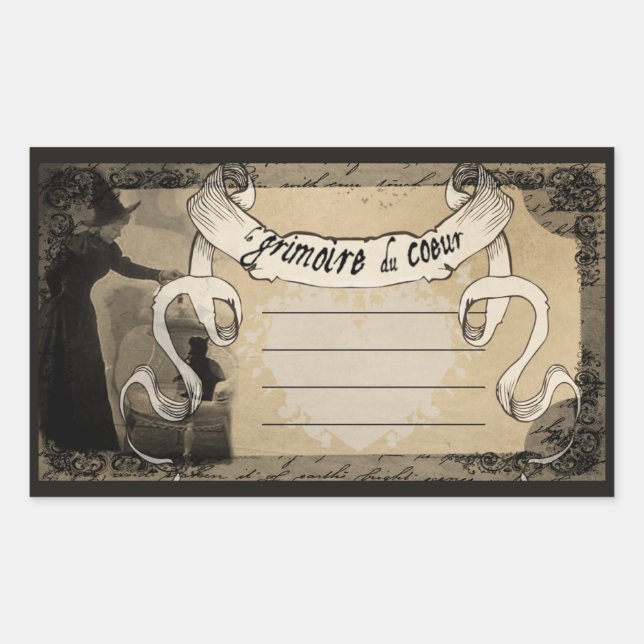 GRIMOIRE DU COEUR LABEL (Front)