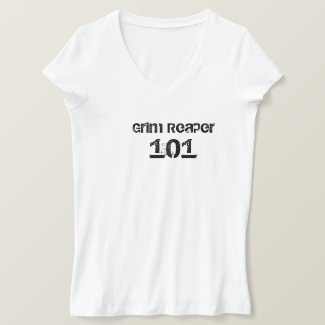 GrimReaper 101 T-shirt (Design Front)