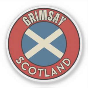 Grimsay, Scotland Sticker