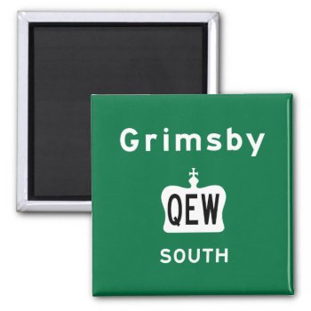 Grimsby Qew Magnet by TurnRight at Zazzle