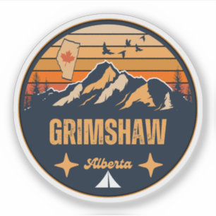 Grimshaw, Alberta Sticker