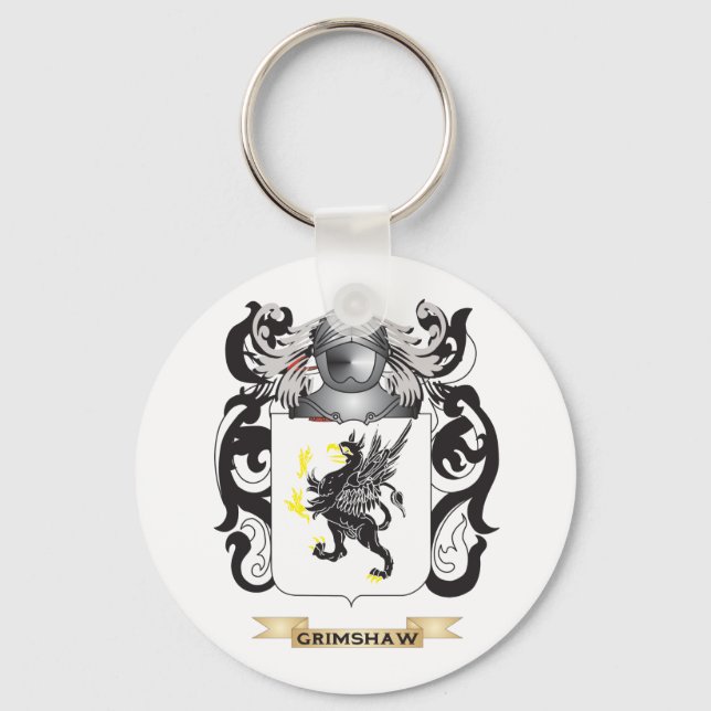Grimshaw Coat of Arms Keychain (Front)