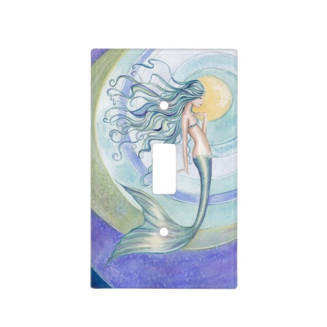 Grimshaw Inner Light Mermaid Light Switch Cover (Front)