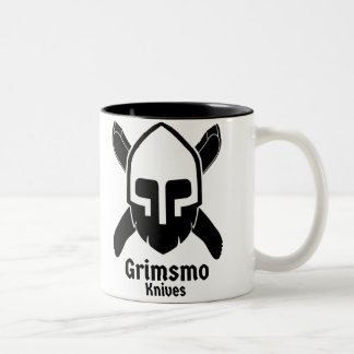 Grimsmo Knives Coffee Cup! Two-Tone Coffee Mug